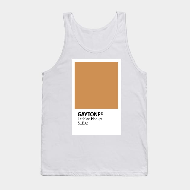 GAYTONE - Lesbian Khakis (Wynonna Earp) Tank Top by VikingElf